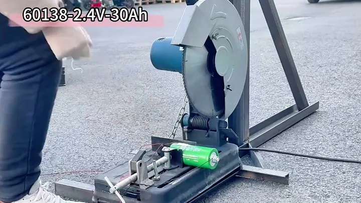 60138 2 4V 30ah PLANNANO Factory Lithium Titanate Battery Cutting Experiment