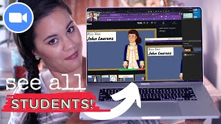 How to See all of Your Students While Sharing Screen in Zoom,
