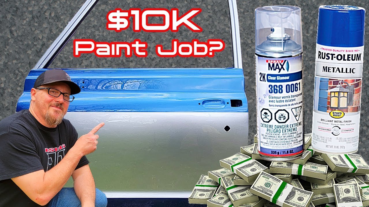 How to Make SPRAY PAINT Look Like A ($10,000 Custom Paint Job)!!! Cut & Buff