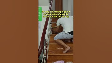 Mẹo hay thi công mặt bậc cầu thang nhựa giả gỗ cực đẹp | Mũi bậc cầu thang nhựa Haroma