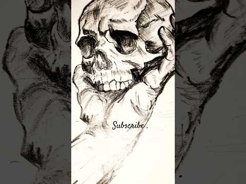 I Tried The Skull Drawing Trend Art Shorts Sketch 
