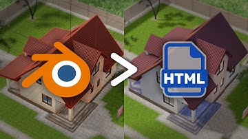 Blender to HTML - How to Export to a Single Self-Contained File