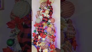 esta es la decoracion de mi arbol de navidad 2023 video completo en mi canal #navidad #christmas