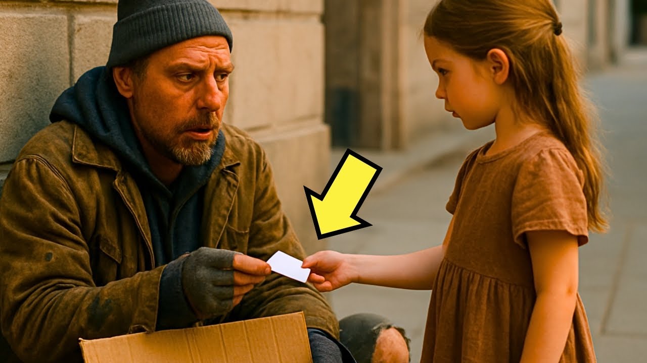 MILLONARIO SE HACE PASAR POR MENDIGO… Y LA NIÑITA LE ENTREGA UNA NOTA QUE ÉL NUNCA ESPERABA