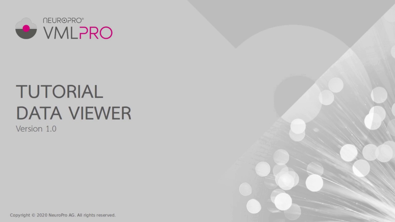 VMLPro - Data Viewer - YouTube