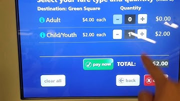 Phase II Opal Card top up machine Single ticket purchase