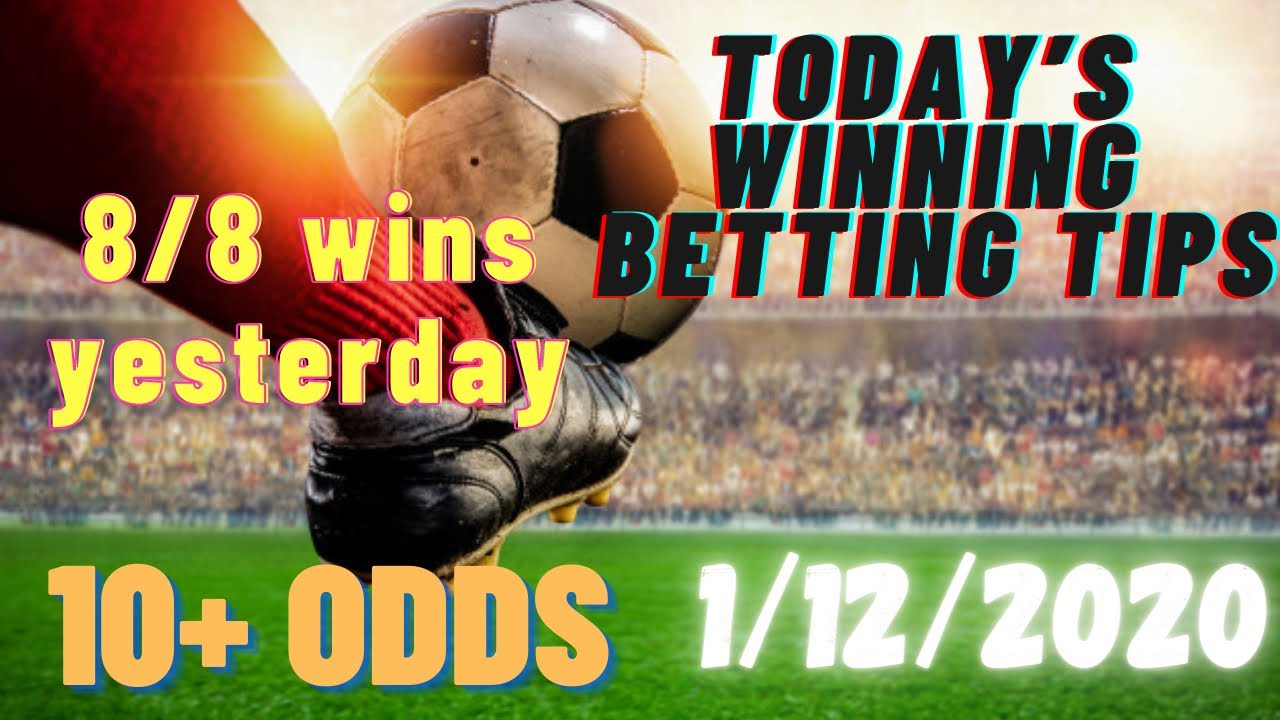 Football Predictions Today 1/12/2020 FIXED MATCHES Betting tips
