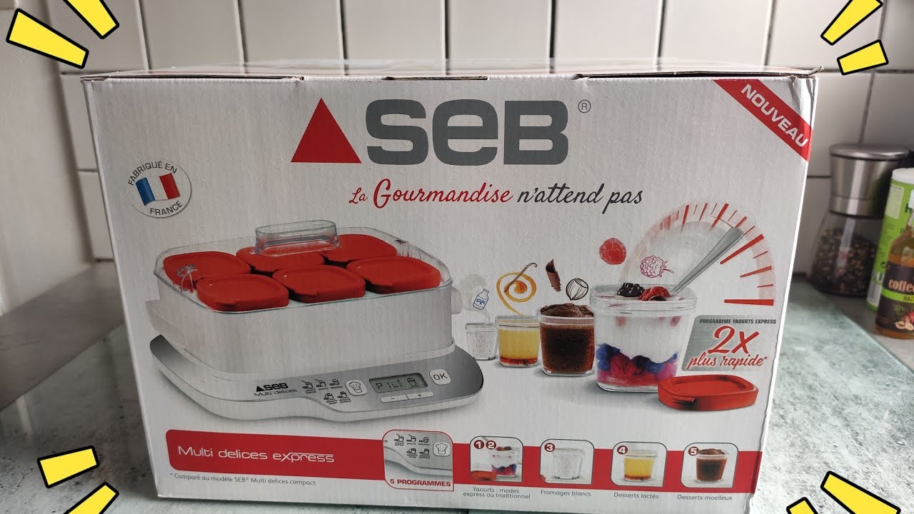 La yaourtière Multidélices de Seb: utile ou gadget ? {test & avis