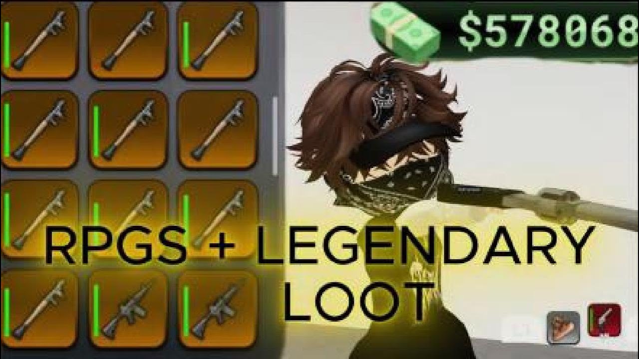 We got RPGS and LEGENDARY LOOT in Block Spin!! - YouTube