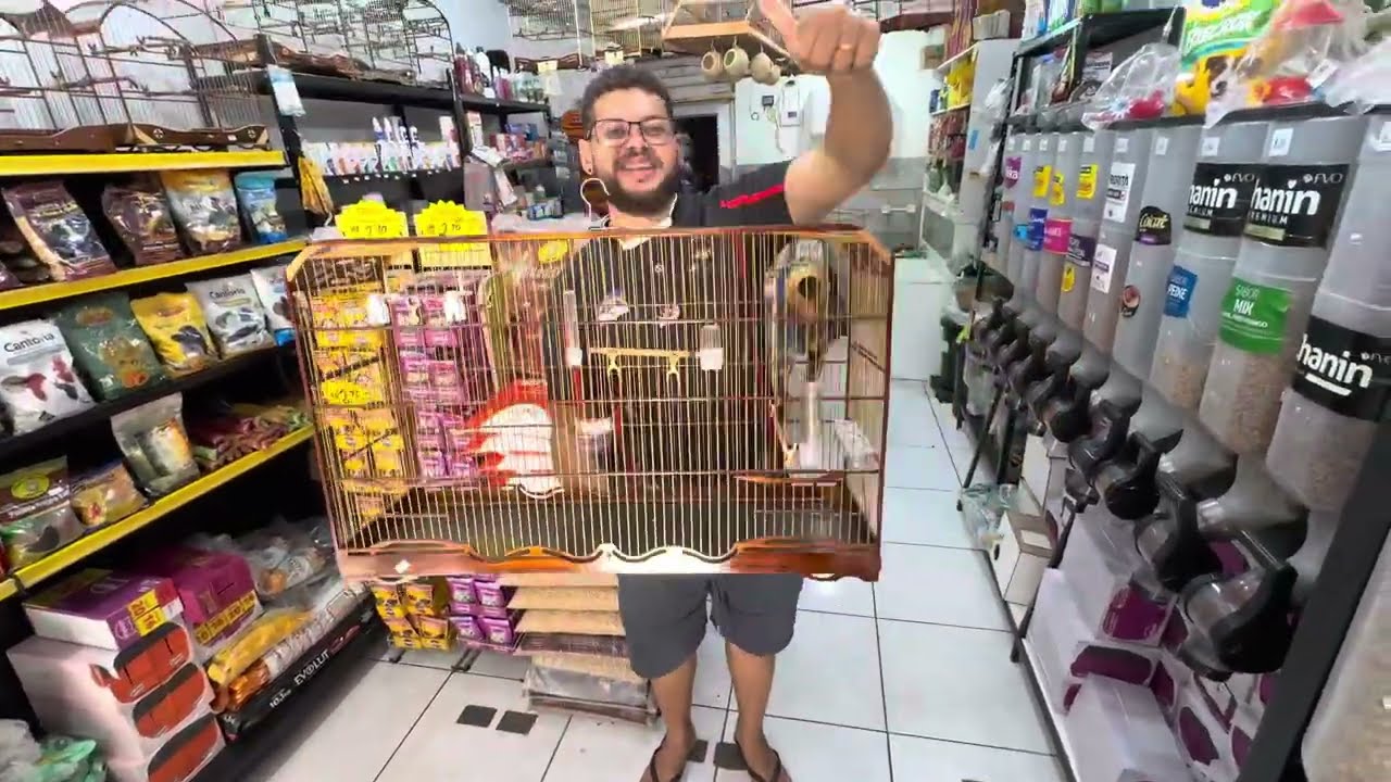 Gaiolas na loja Lelo Pet 