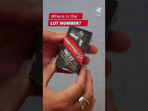 Norma Tac-22 Hidden Lot Number