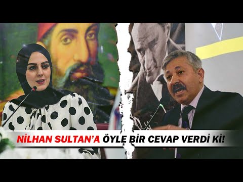 ABDÜLHAMİT'İN TORUNU NİLHAN SULTAN'A TOKAT GİBİ CEVAP!