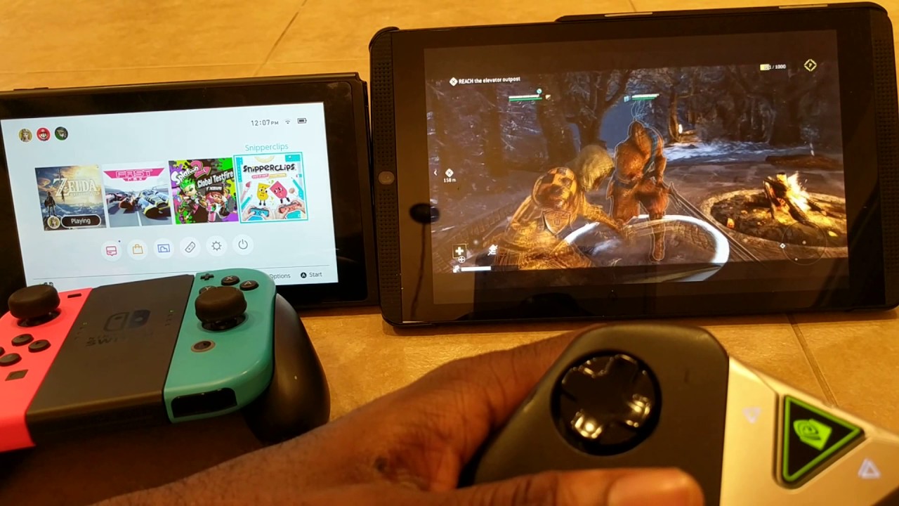 used nintendo switch tablet