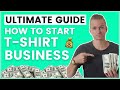 How To Start A T-Shirt Business For Beginners 2022