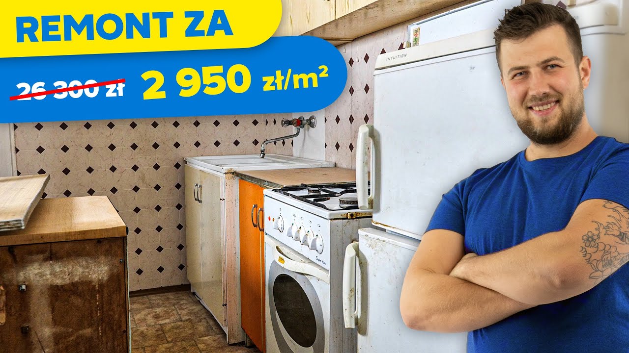 Remont KUCHNI za 2950 zł/m2