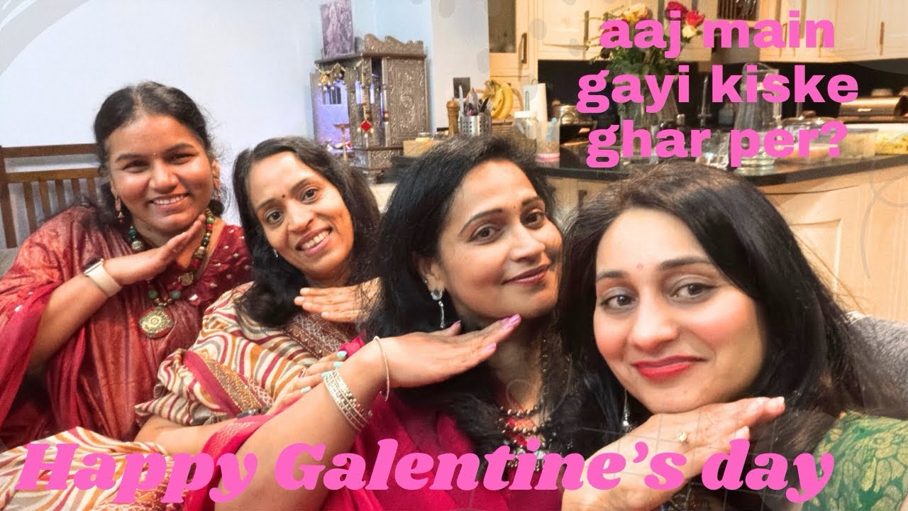 Desi Potluck Party with Friends | Delicious Food, Saree Vibes & Lots of Fun