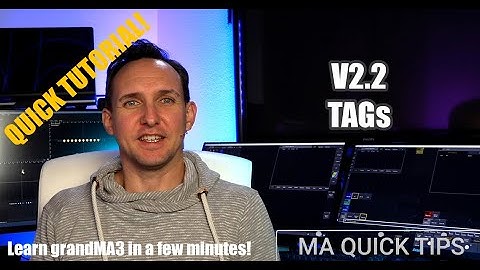 Tags / Smart Colorpicker #grandMA3QuickTips 025 // Lacave-Insight