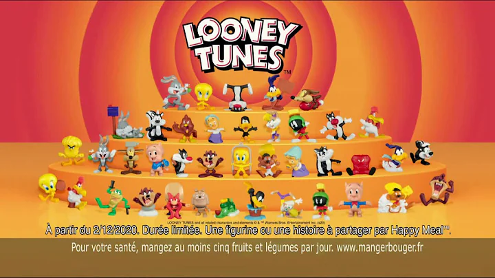 Happy Meal Mc Donald's "Looney Tunes" Pub 26s