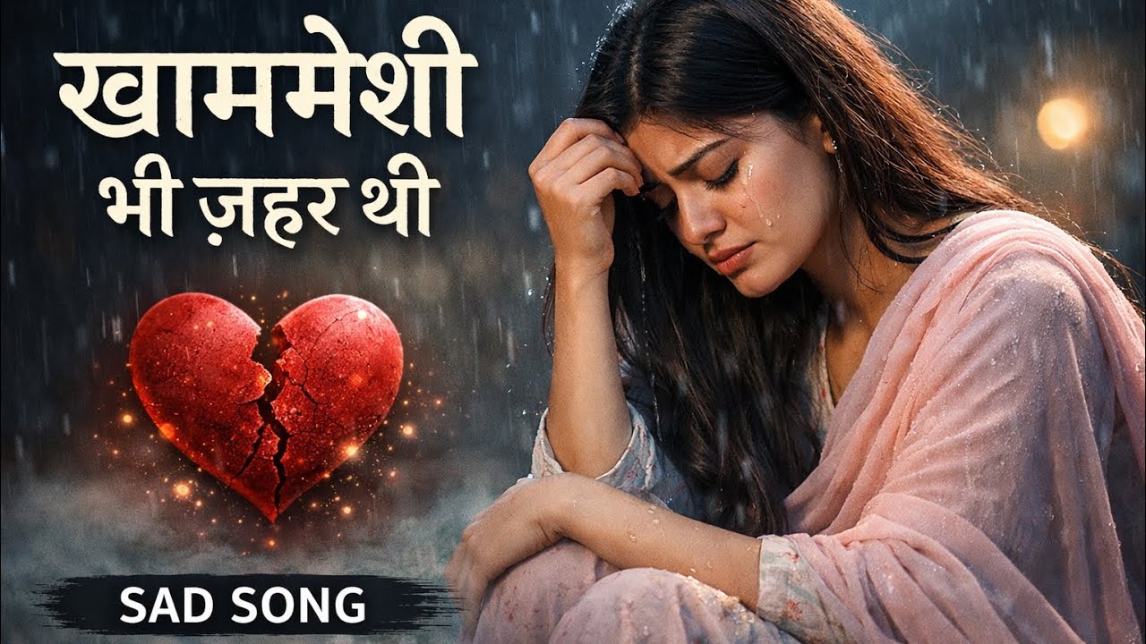 खामोशी भी ज़हर थी | Female Sad Song | Heart Touching Breakup Song | Emotional Hindi Song