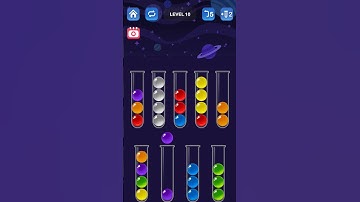 Ball Sort Puzzle - Level 10 | Mokshith Thirumala Gameplay | (iOS Android Game) #mokshith #games