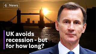 UK economy narrowly avoids recession - but for how long?