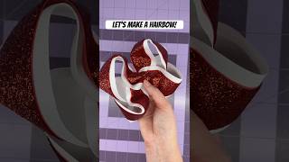 DIY glitter hairbow /Bow tutorial