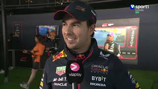 Sergio Perez's Post-Race Interview After Australian GP: Exclusive #F1 #AUSGP Coverage