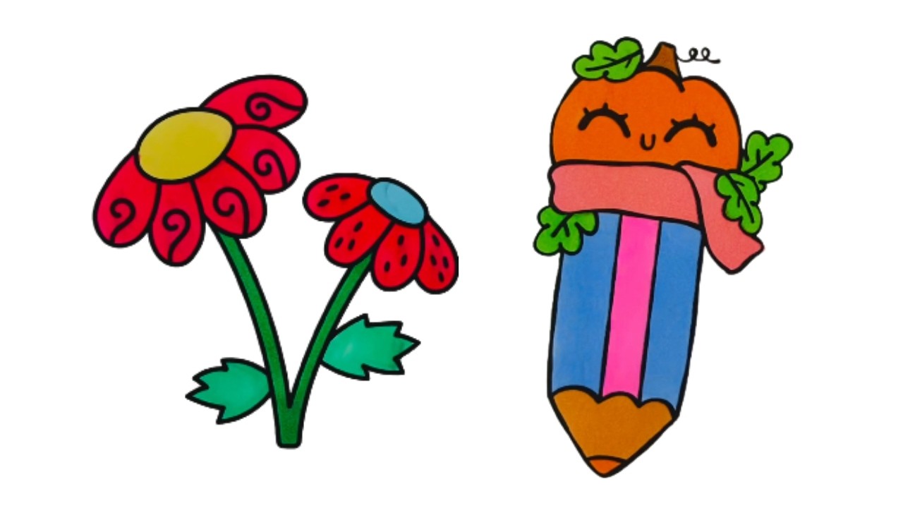 Color With Me! | Fun & Relaxing Coloring Compilation Color & Relax