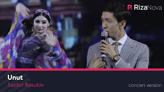 Sardor Rasulov - Unut (Live Video 2021)