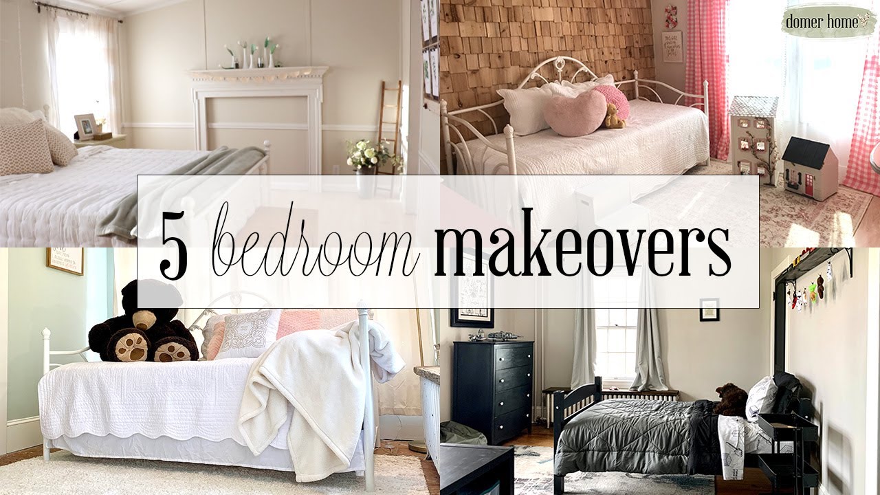 5 Extreme Budget Bedroom Makeovers YouTube