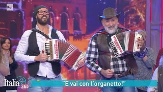 I fratelli SCACCHIA in TV Rai 1 a "Italia si" con Marco Liorni e Platinet 31/12/2022.