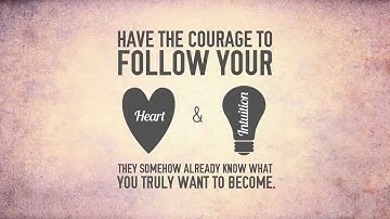 Steve Jobs - Follow Your Heart And Intuition