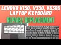 Lenovo v130-14ikb Laptop keyboard replacement | How to change Laptop internal keyboard