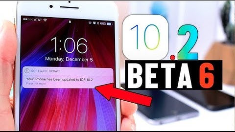 iOS 10.2 Beta 6 Official Release !