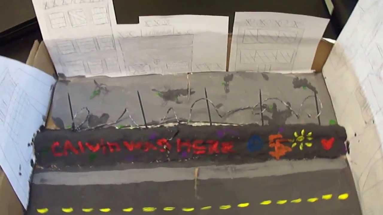 Berlin Wall Diorama - YouTube