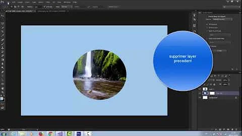 Comment faire un cadre rond sur Photoshop ?