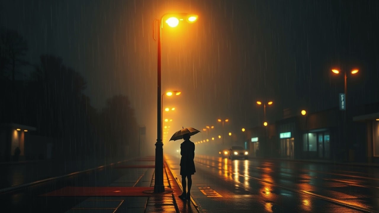 Beneath the quiet | Deep Rain & Thunder Sleep Music | 3 Hours Ambient Soundscape