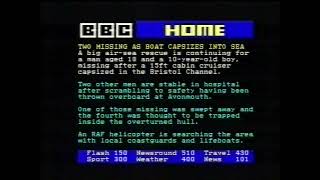 BBC2: Pages from Ceefax into BBC Learning Zone - Sunday 12th (early hours of Mon 13th) January 1997