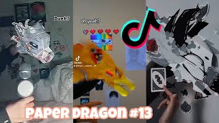 Paper Dragon Puppet TikTok Compilation #13