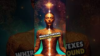 Man legt de geheimen van de menselijke chakrapunten uit.⁣ #shorts