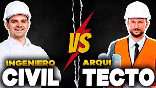 ✅ INGENIERO CIVIL VS ARQUITECTO 👷‍♂️ ¿Cuál es la diferencia? 🤫