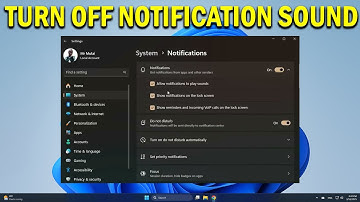 How To Disable Annoying Notification Sounds in Windows 11 - Quick Fix