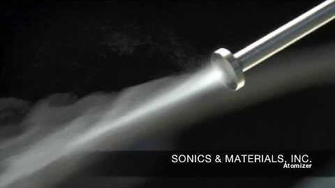 Ultrasonic atomizer Sonics & Materials