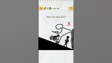 Draw 2 Save : How to save him? ( Part 38 ) #shorts #gameplay #funny