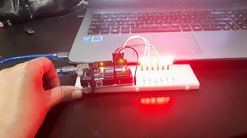 6 Luces LED, 8 Secuencias