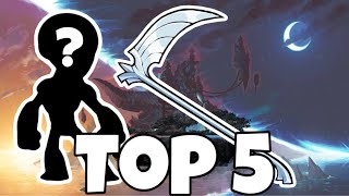 TOP 5 SCYTH LEGENDS IN BRAWLHALL.
