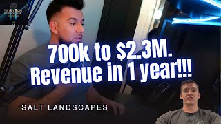 How Salt Landscapes Grew to $2.3M in One Year—Without Spending a Dime on Marketing!