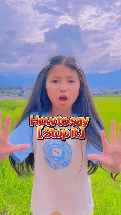 How To Say stop It in Japanese japan languagelearning how-to-say-stop-it-in-japanese-japan-languagelearning
