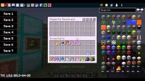 Mods Review: BackPack mod 1.5.2