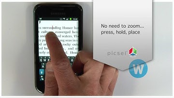 smart office picsel placing cursor